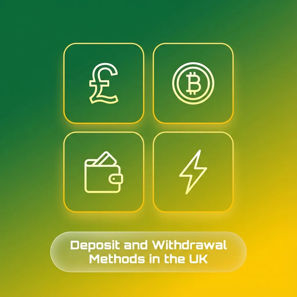 Icons for Visa, Mastercard, PayPal, Apple Pay, Google Pay and bank transfer on a UK casino payment methods screen